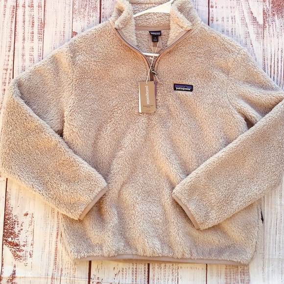 NWT PATAGONIA 
W's Los Gatos 1/4 Zip - Shroom Taupe - Picture 3 of 9